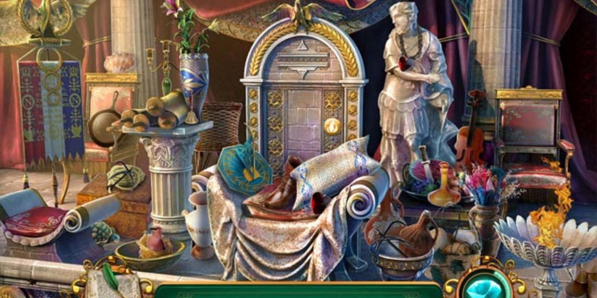 treasure room in Fairy Tale Mysteries 2 The Beanstalk