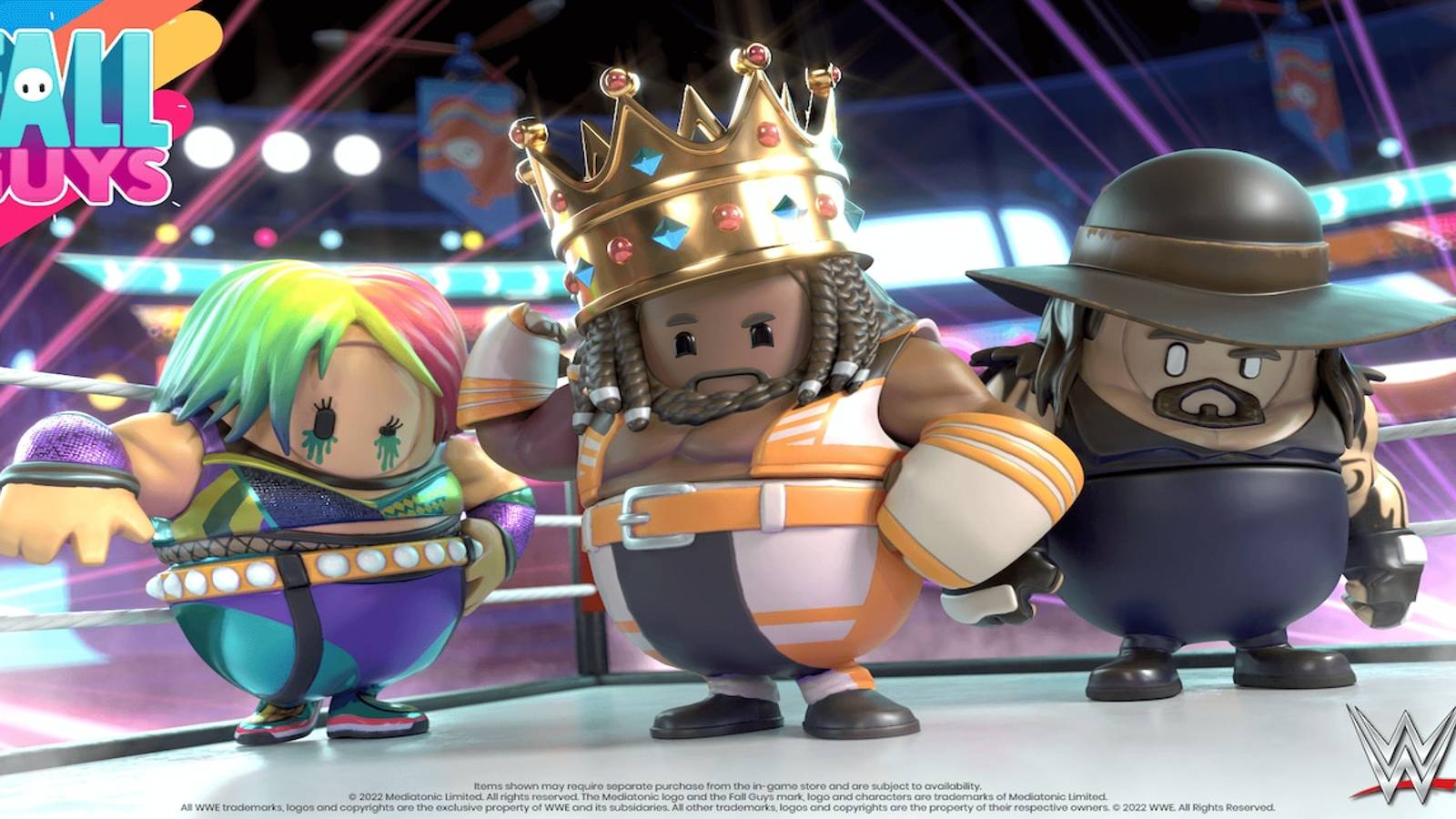 Fall Guys WWE