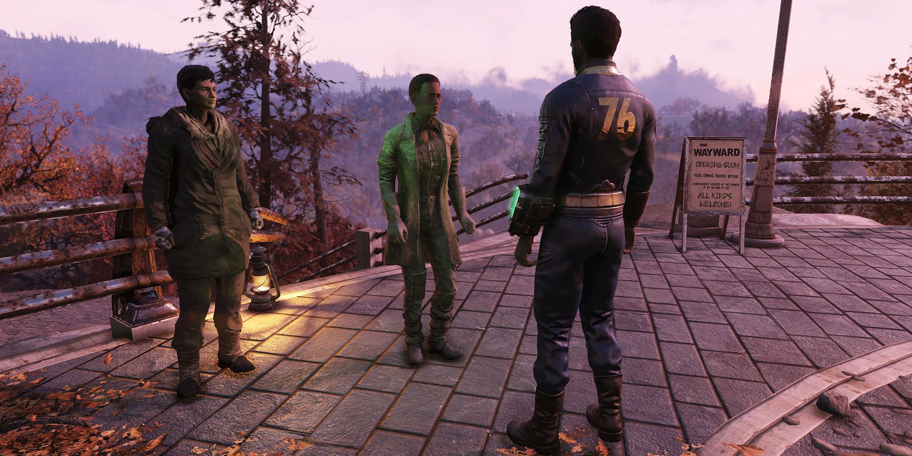 Fallout 76 Vault Dweller and Wastelanders