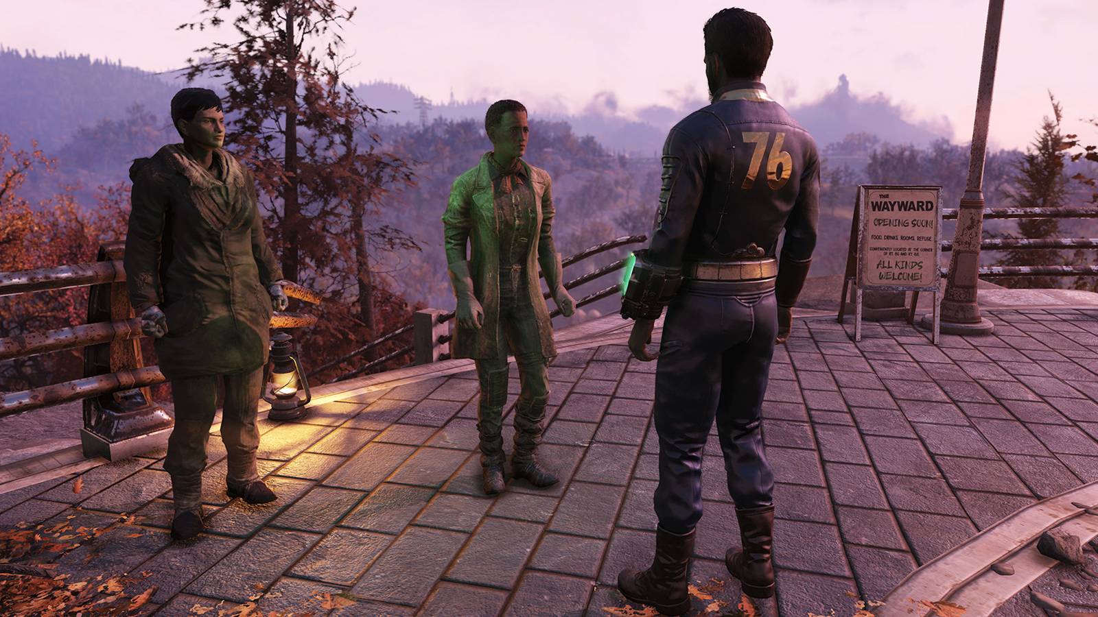 Fallout 76 Vault Dweller and Wastelanders