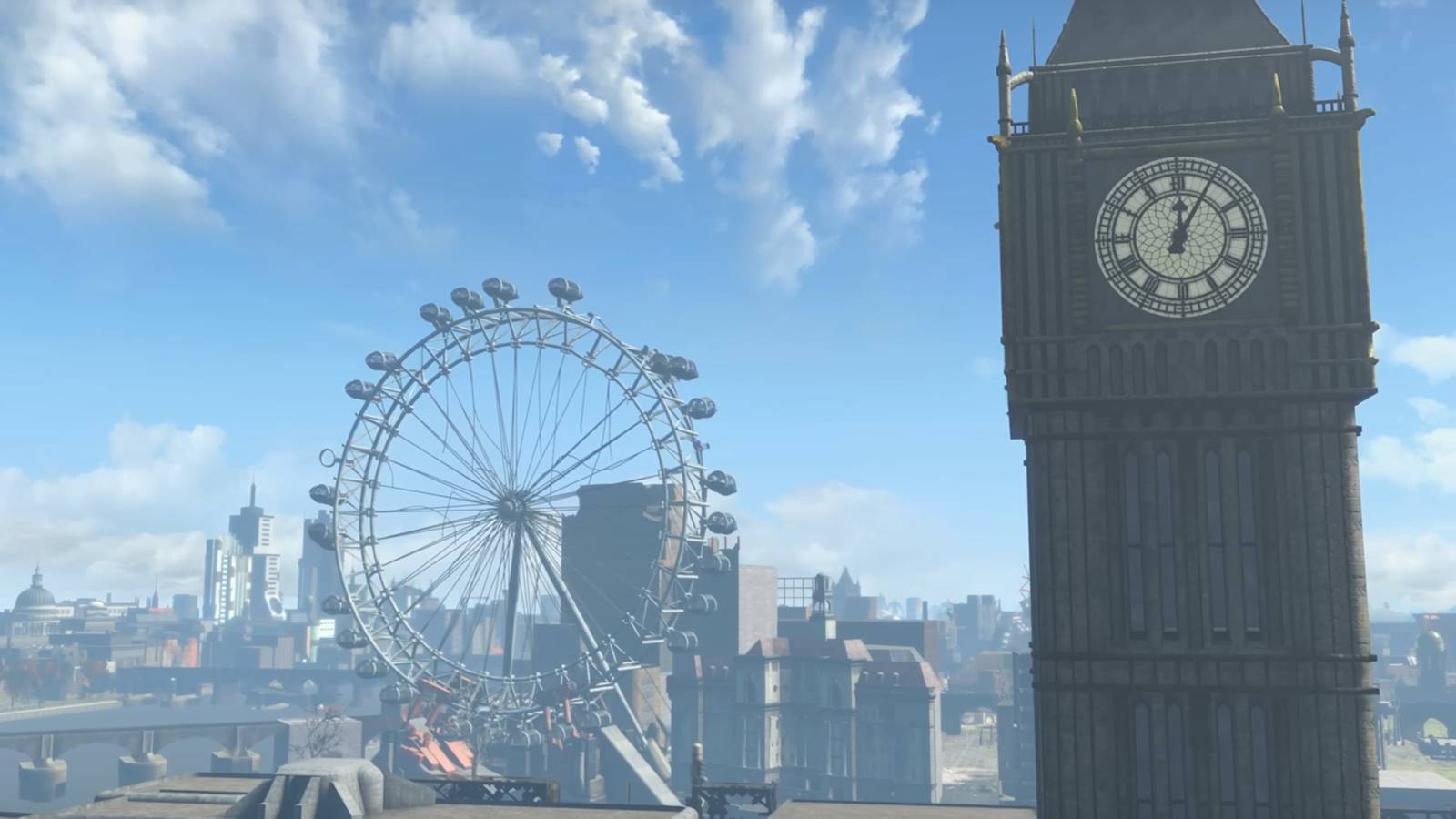 Fallout: London Big Ben and London Eye