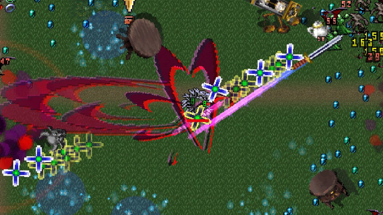 Using Gains Boros in Vampire Survivors