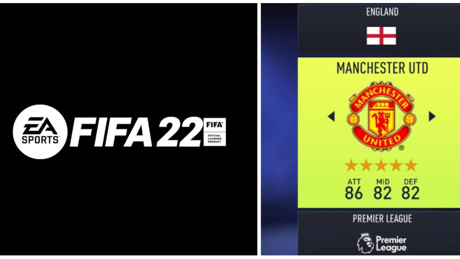 Fifa 22 Manchester United feature image