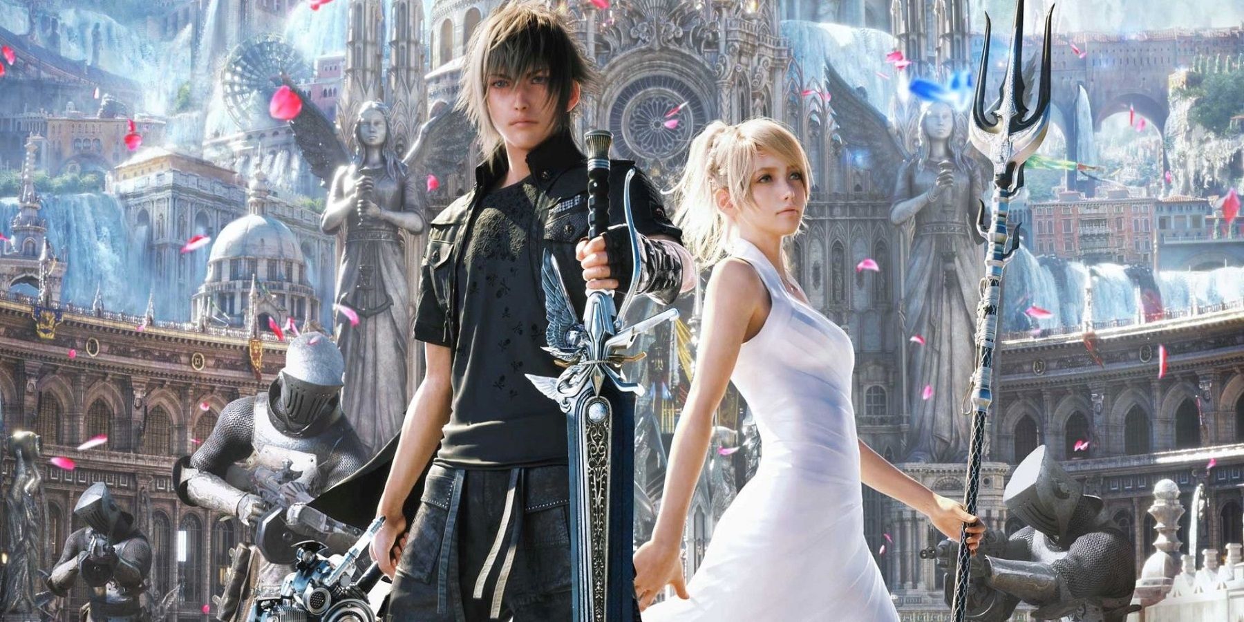 You should watch the Final Fantasy XV movie and anime before playing the  game - The Verge