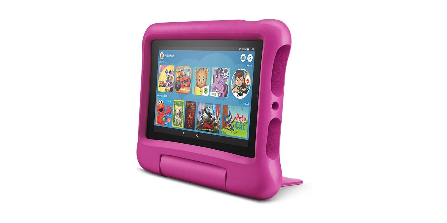 Fire 7 Kids tablet pink