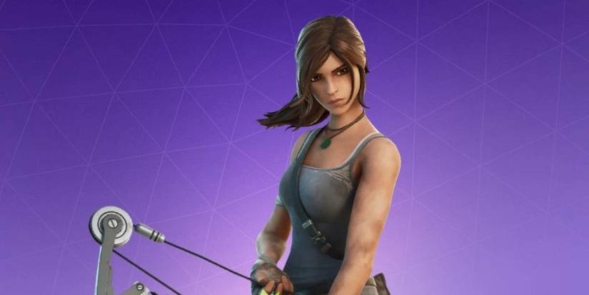 Lara Croft from Tomb Raider as a skin in Fortnite