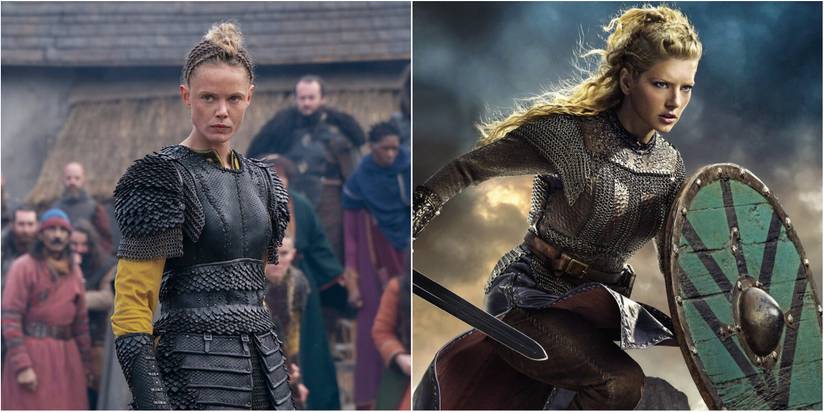 Freydis in Vikings Valhalla and Lagertha in Vikings