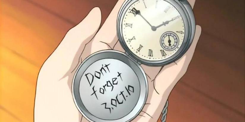 Edward Elric's Pocket Watch in Fullmetal-Alchemist