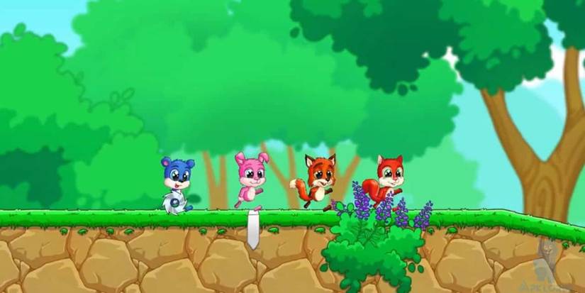 animals racing in Fun Run 3 