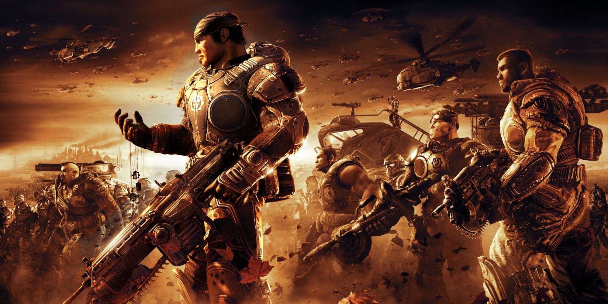 Marcus Fenix and Co. prepare for a huge battle against the Locust