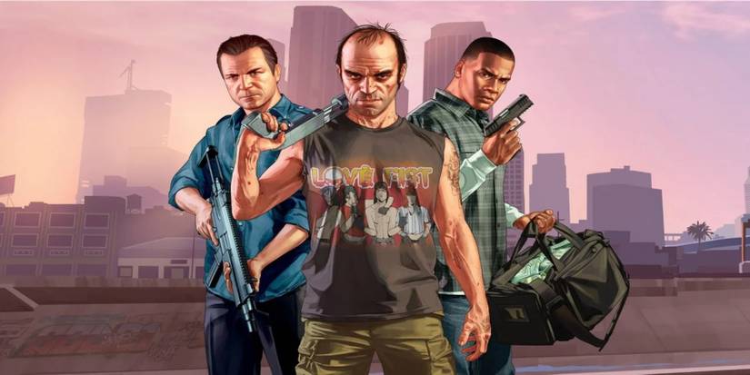 GTA V Frank, Trevor and Michael