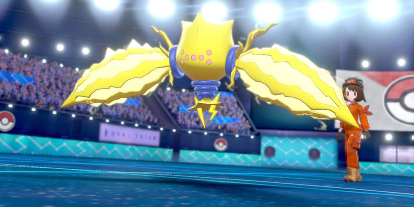 Pokemon Regieleki in battle 