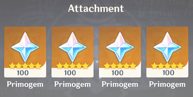 Game Update Compensation in genshin impact