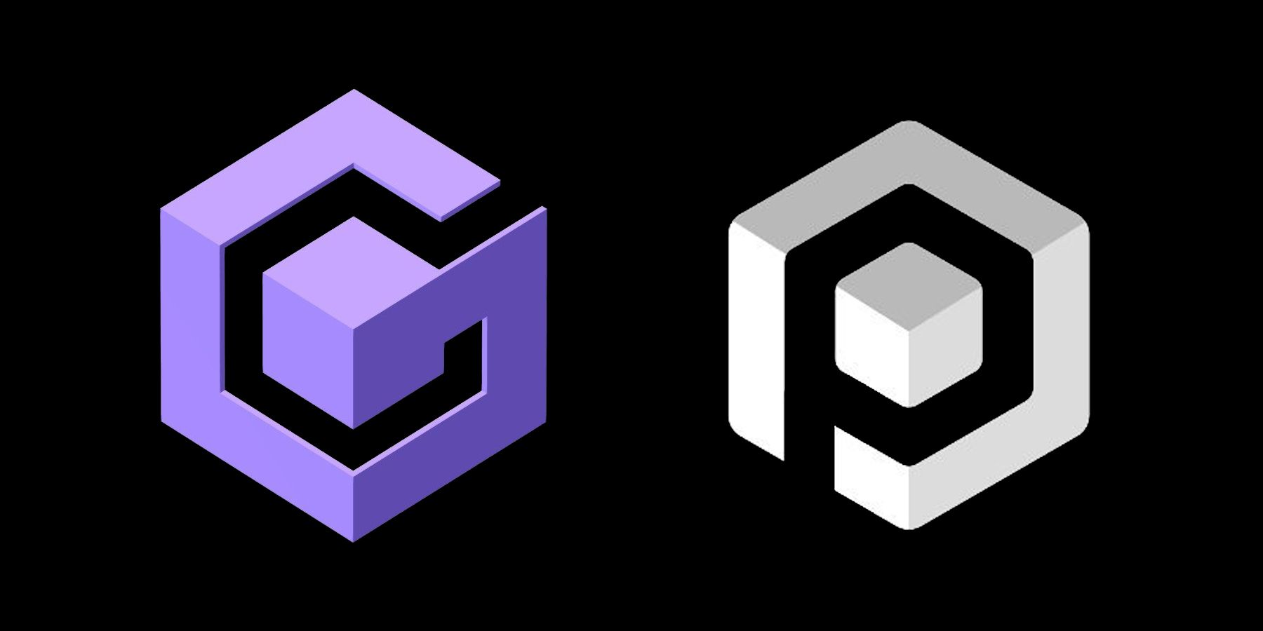 GameCube Polium One logo comparison