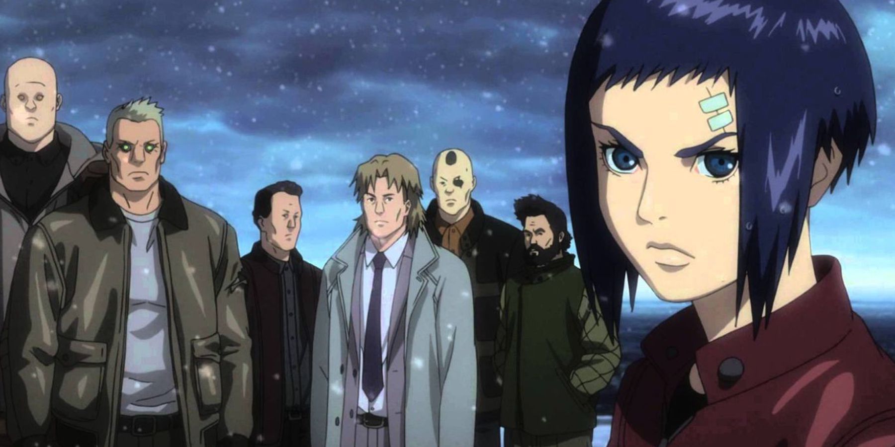 Ghost in deals the shell characters