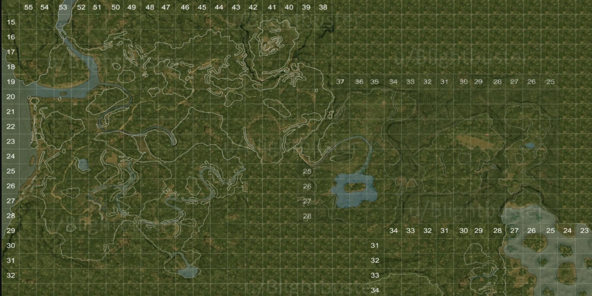 Карта зеленого ада