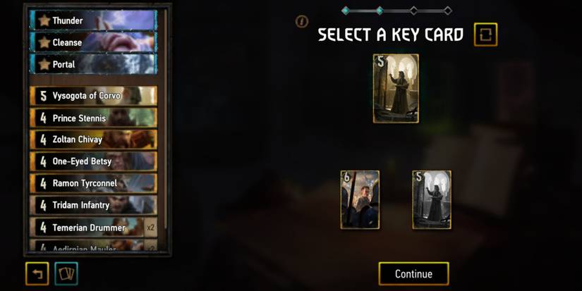 Gwent - Rogue Mage - Deckbuilding And Key Card