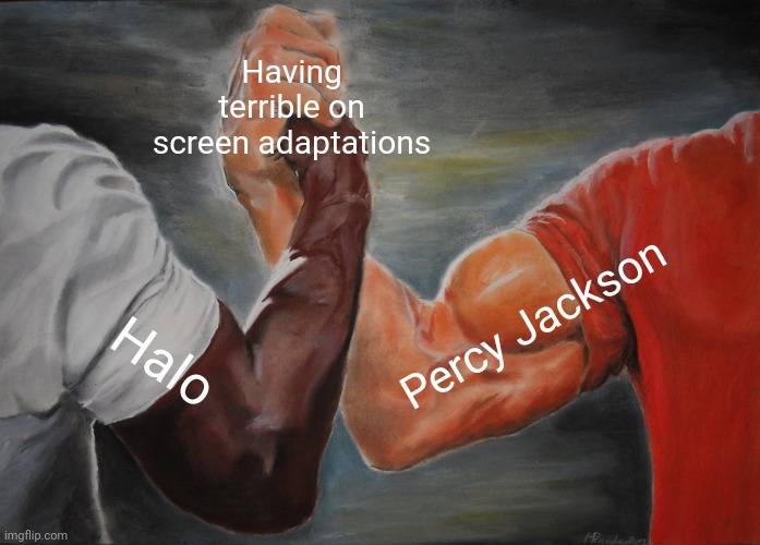 Halo vs. Percy Jackson Meme