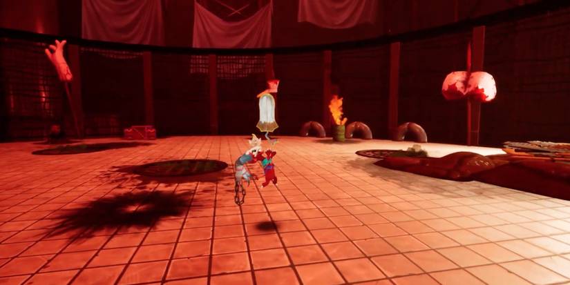 Hell Pie - Tampon - Player fights enemies to unlock the Tampon