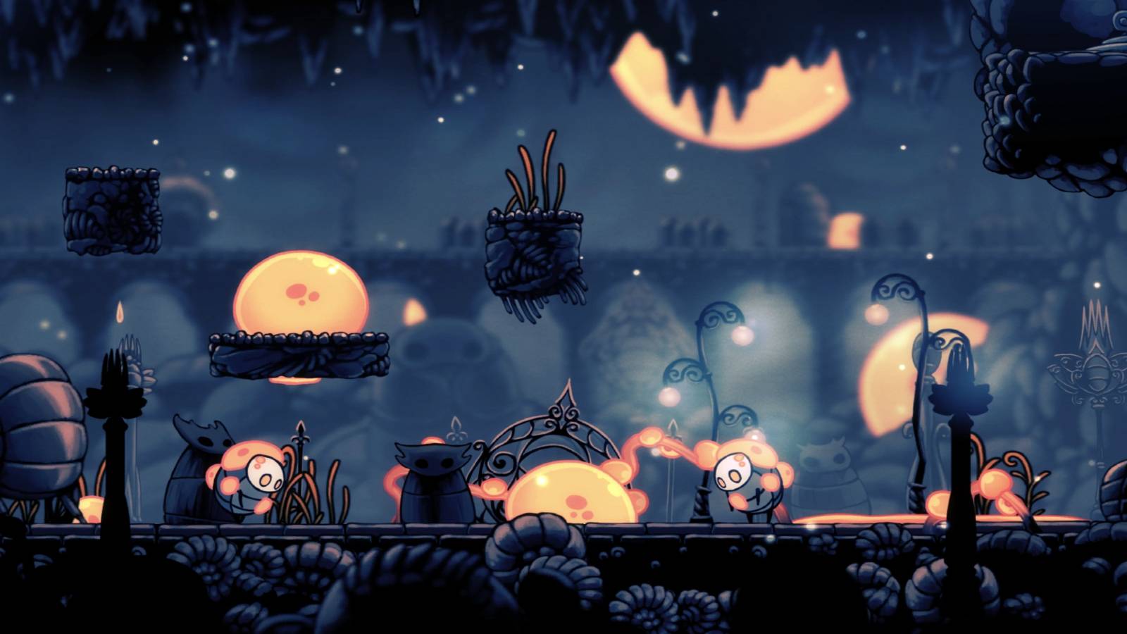 The Infected Crossroads from Hollow Knight