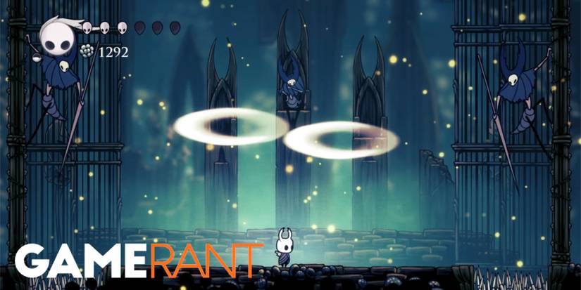 Hollow Knight Mantis Lords using Boomerang
