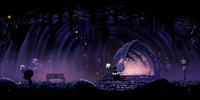 One of the Snail Shamans from Hollow Knight