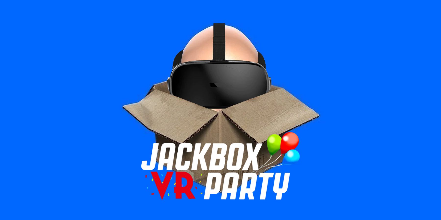 Mock up of the Jackbox Games logo for a VR Party Pack