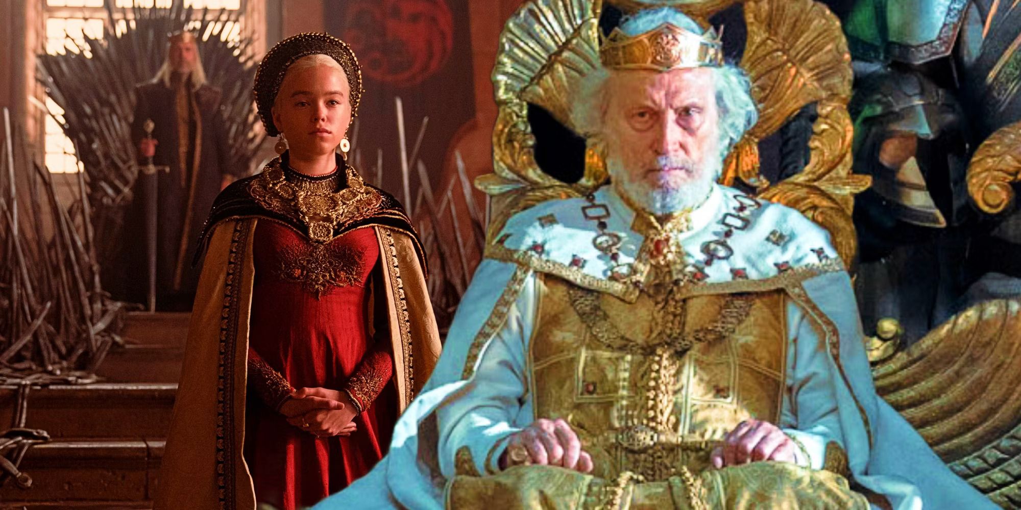 Viserys Rhaenyra and Jaehaerys Targaryen in House of the Dragon.