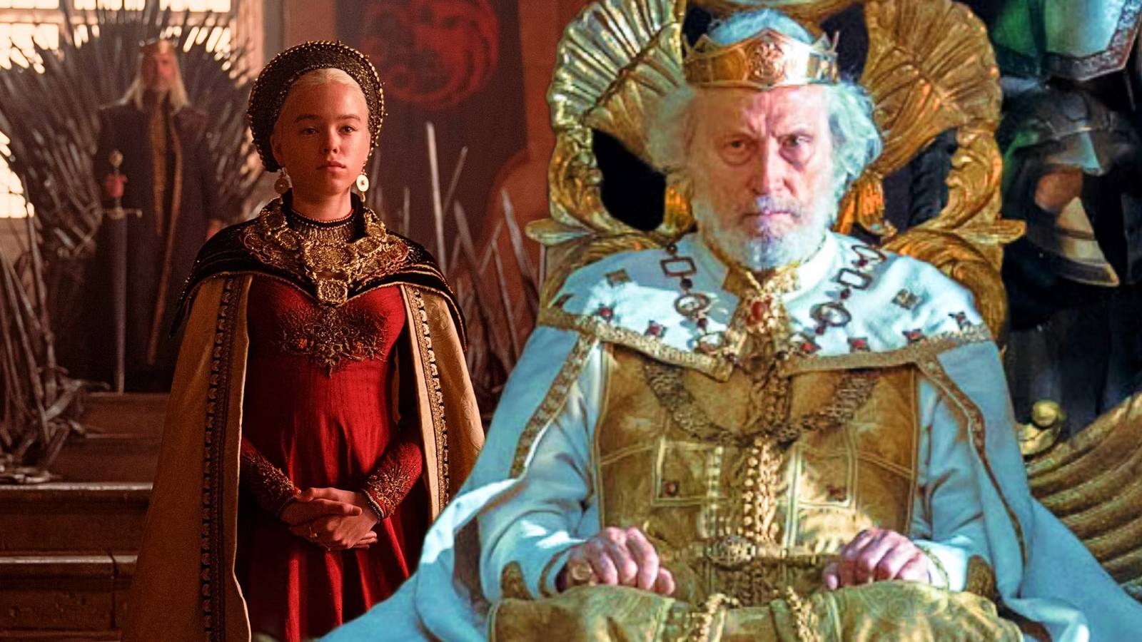 Viserys Rhaenyra and Jaehaerys Targaryen in House of the Dragon.