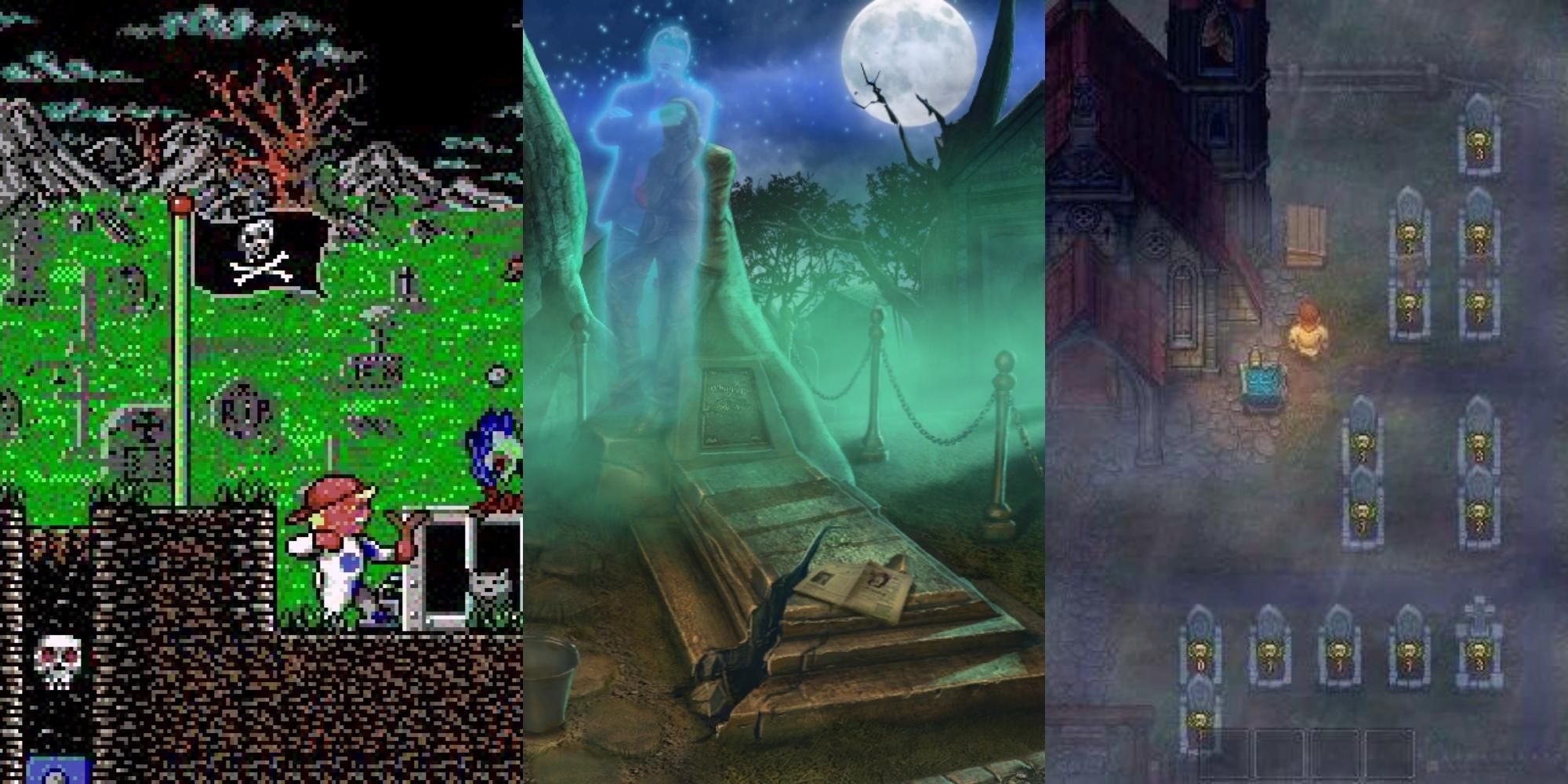 The Spookiest Video Games Set In Graveyards