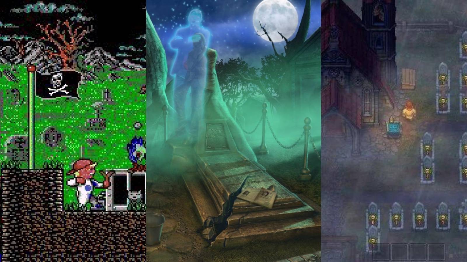 Monster Bash, Redemption Cemetery Curse of the Raven, Graveyard Keeper