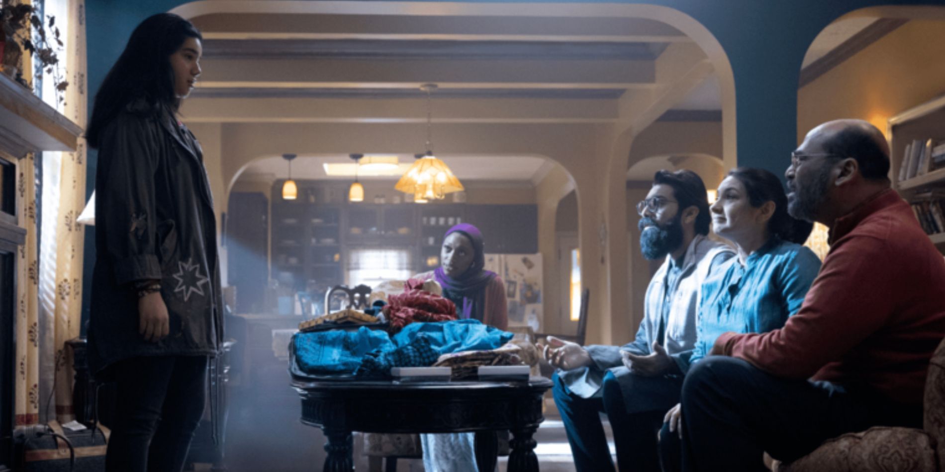 Kamala talks to her family in Ms Marvel Episode 6