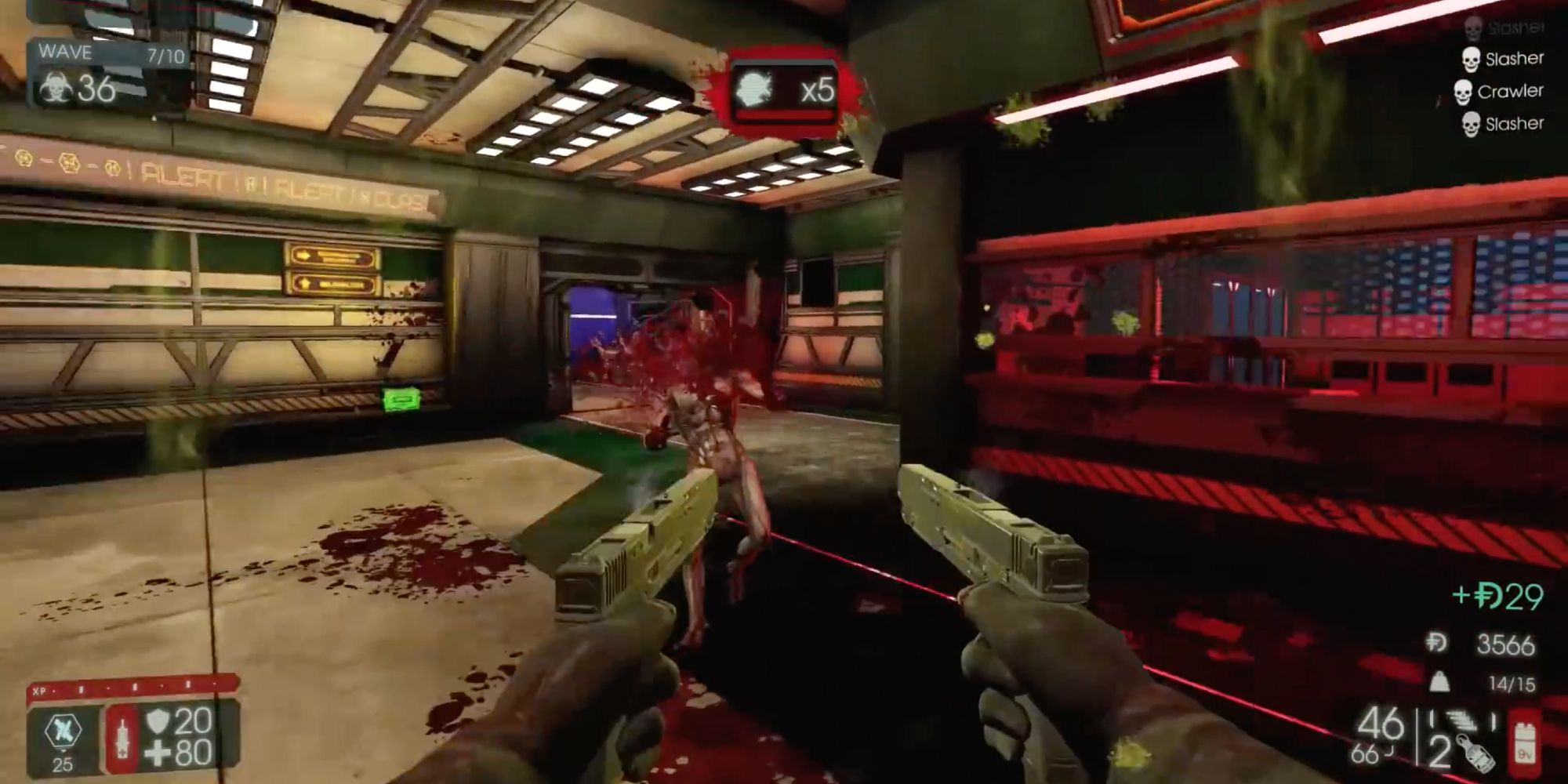 Killing Floor 2 - Gunslinger - Player gets 5 headshots in a row with handguns