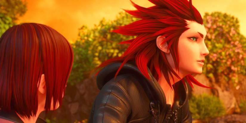 Kingdom Hearts Axel Close Up