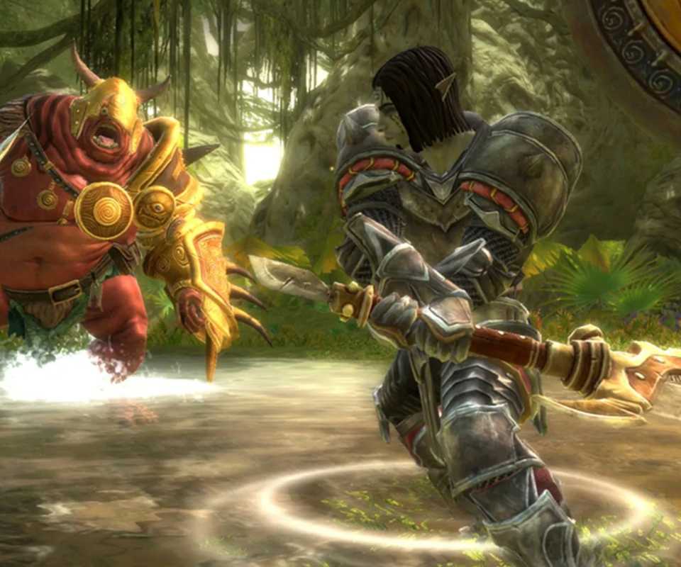 Kingdoms of Amalur features fantastic storytelling and artwork