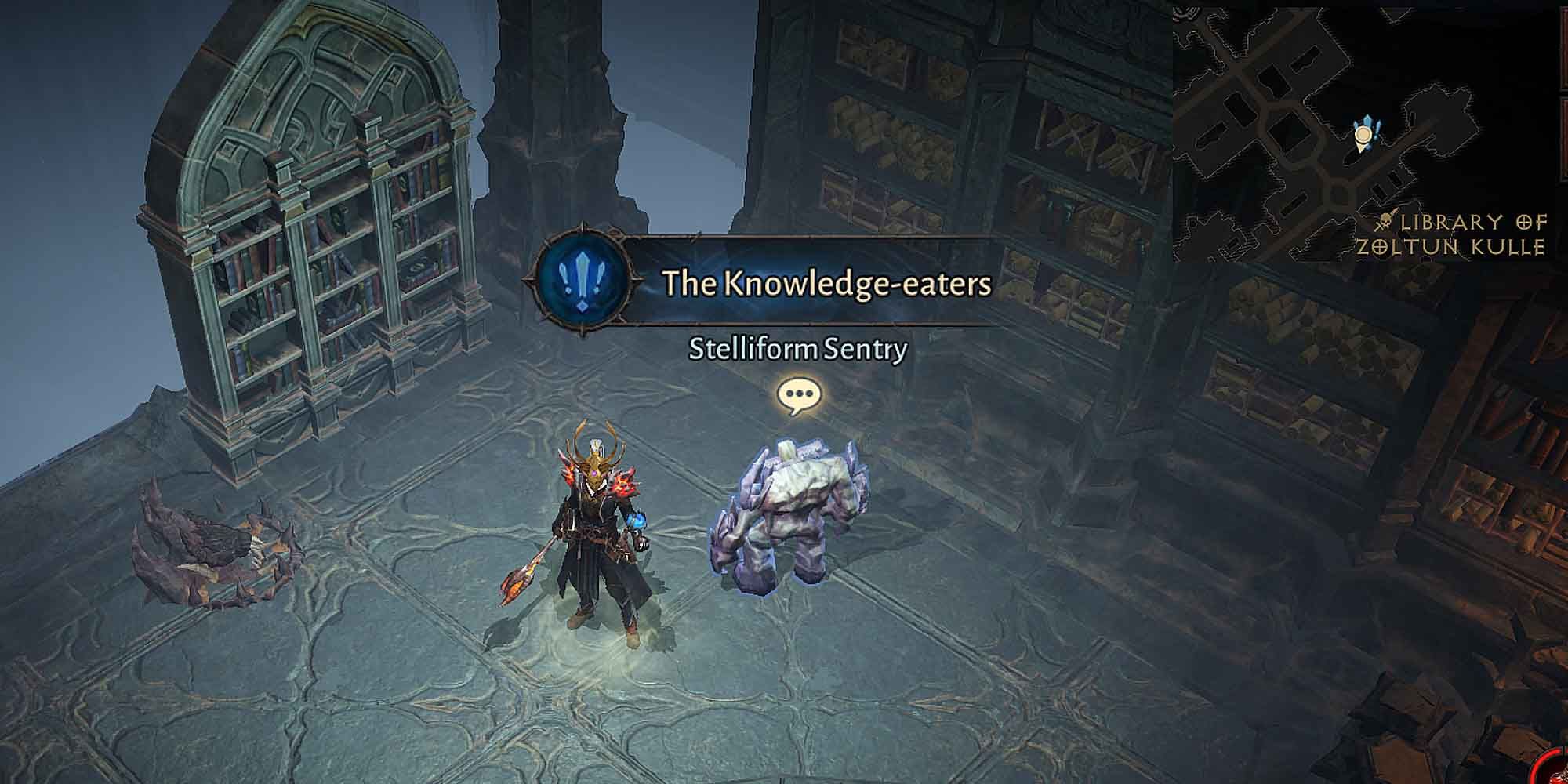 Knowledge Eaters Side Quests in Diablo Immortal