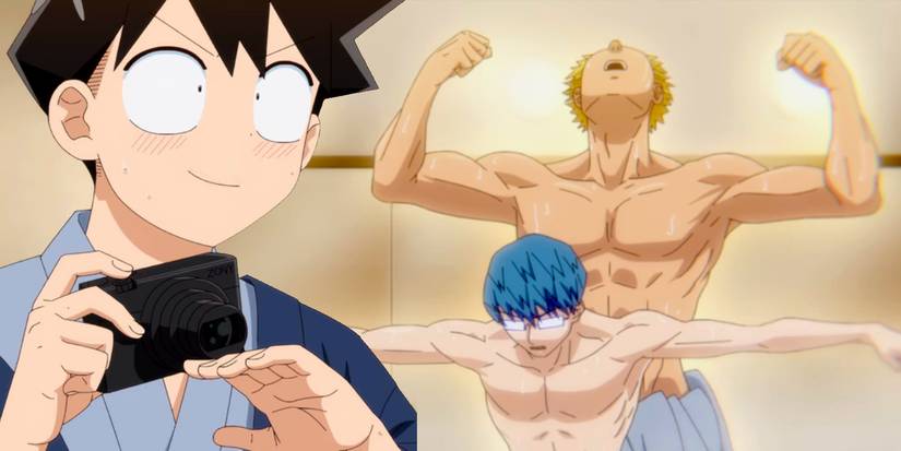 Komi Can't Communicate Tadano and Katai's Bromance Photoshoot with Naruse during the Kyoto School Trip Season 2