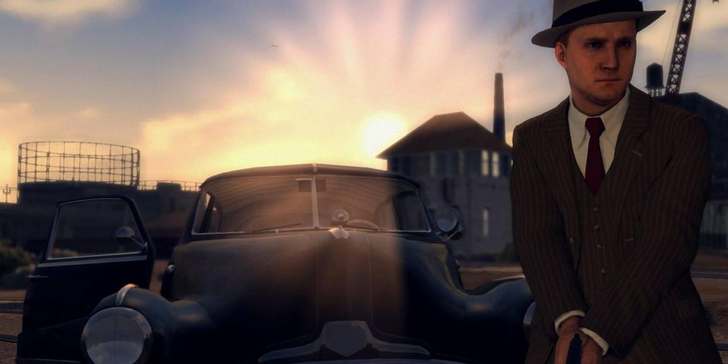 detective Cole investigates in L.A. Noire