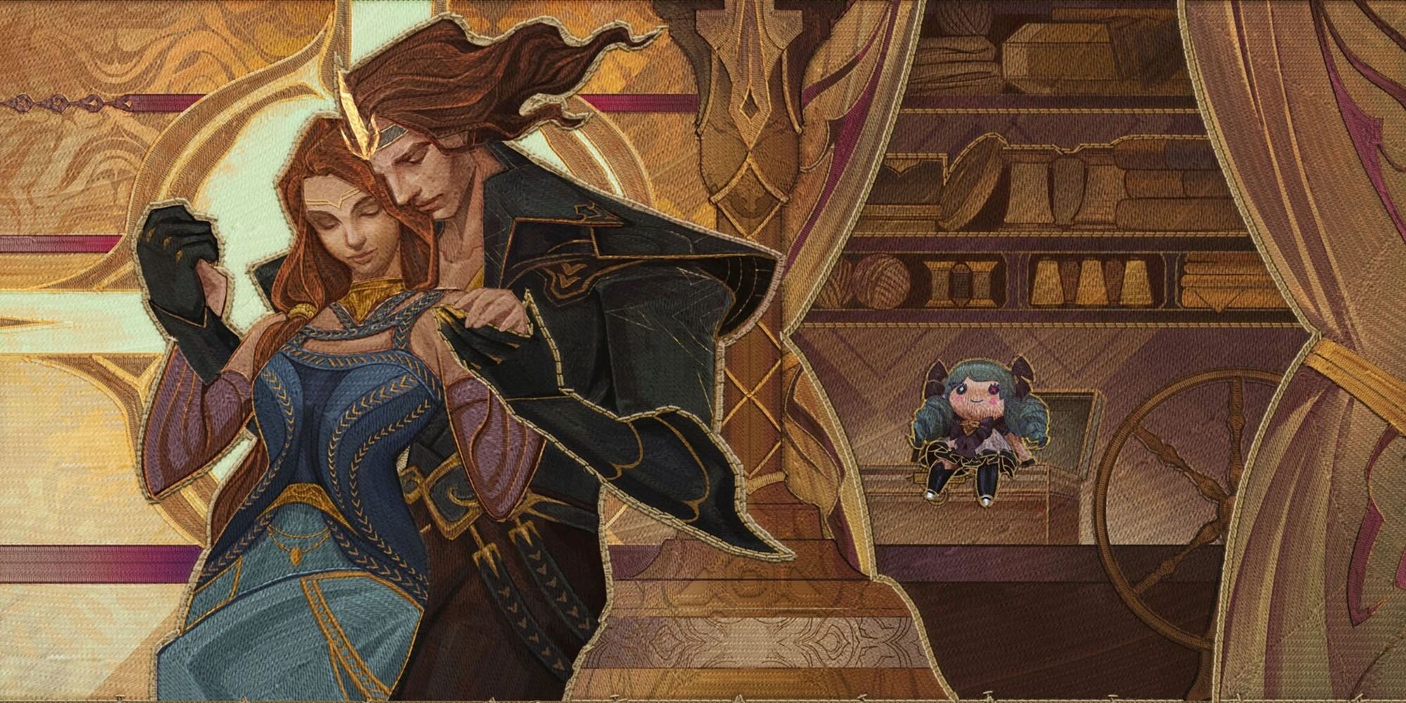 League Of Legends - Image Of Viego And Isolde When They Were Both Human And Happy