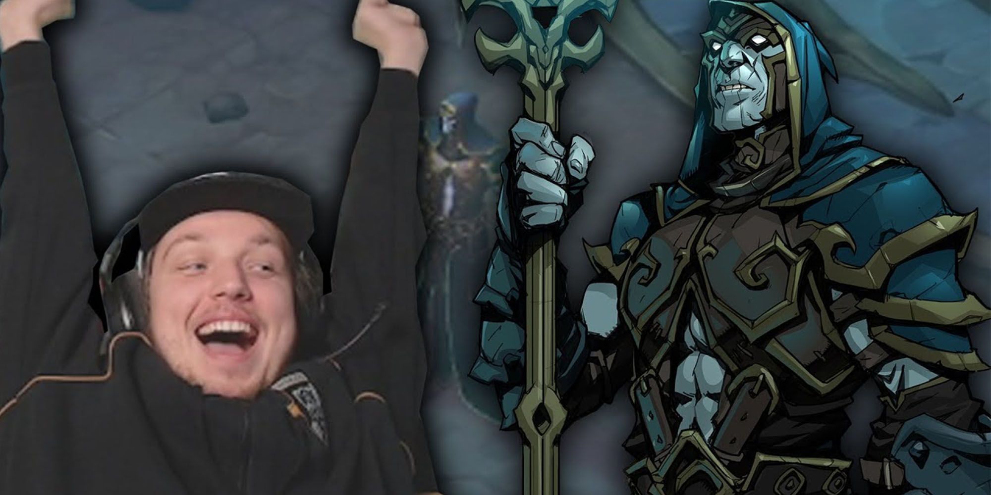 League Of Legends - Thumbnail From Necrit Meeting Himself In Ruined King Youtube Video