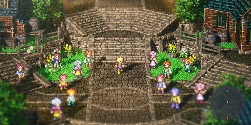 Live A Live Middles Ages exploring the town