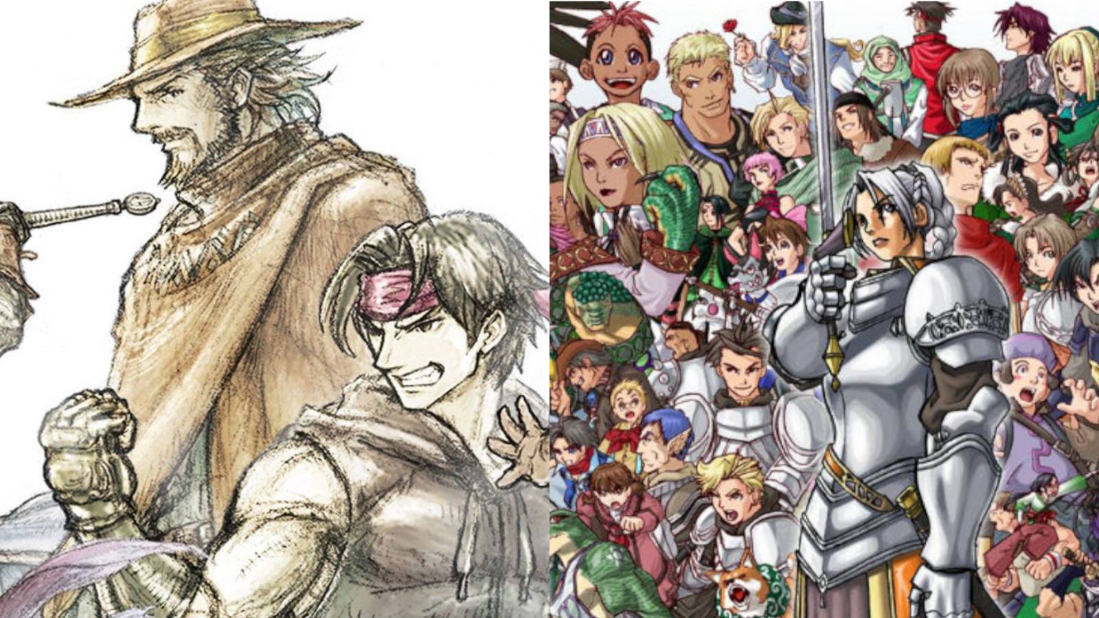 Live A Live and Suikoden 3 108 stars