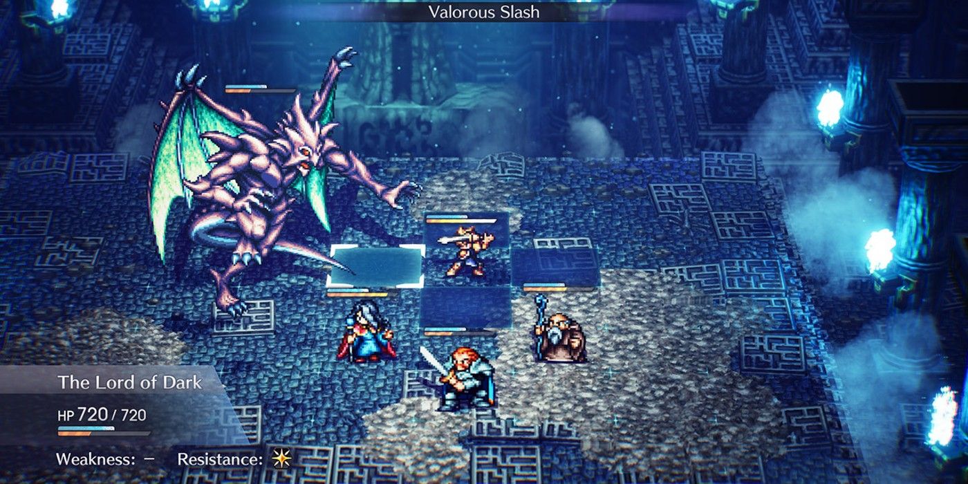 Live Alive Switch team battle versus winged monster in dungeon