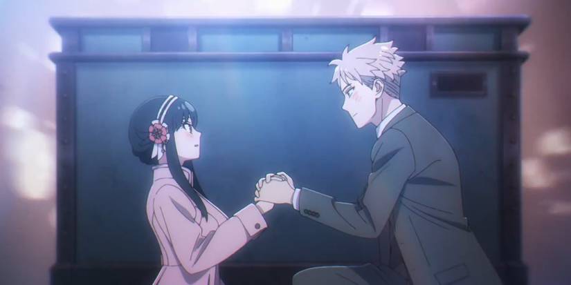 Loid making his proposal to Yor