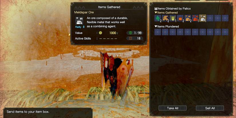 MHRiseSunbreakMeldsparOre