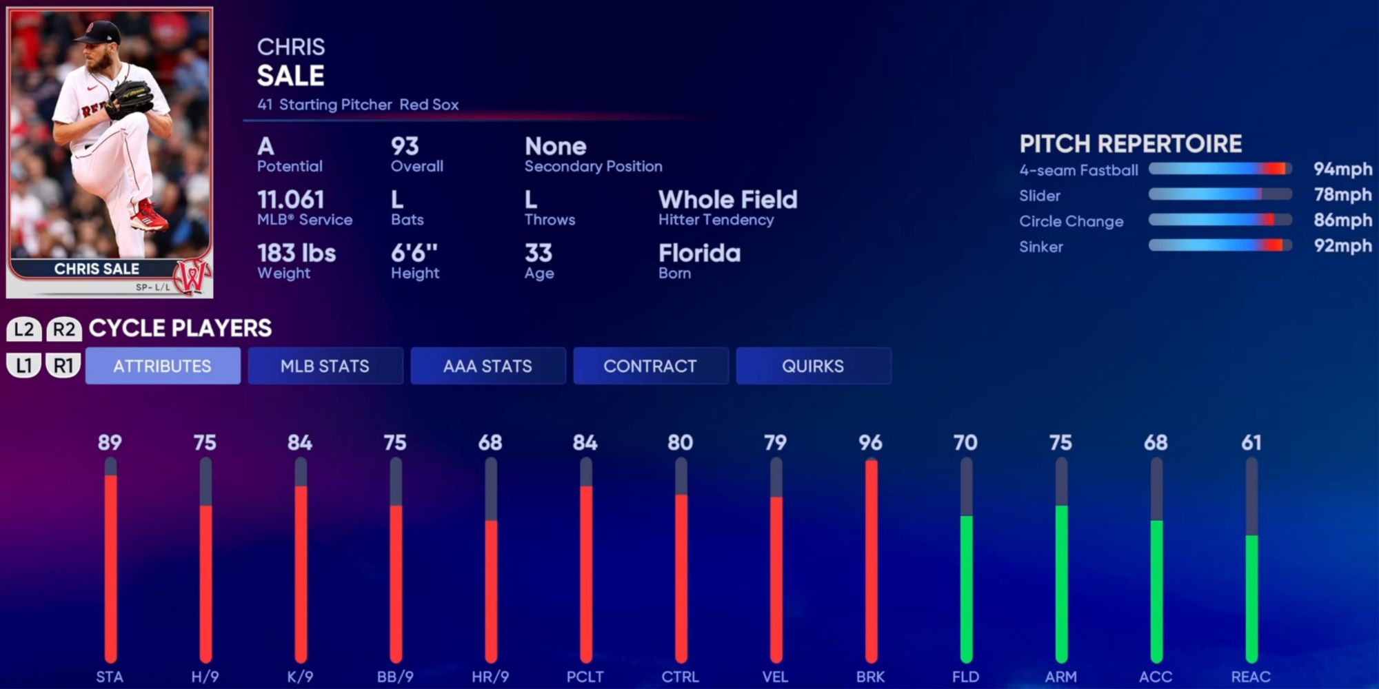 MLB The Show 22 9 Best Starting Pitchers