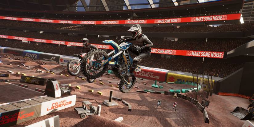 MX Vs ATV Legends - Jumping upwards