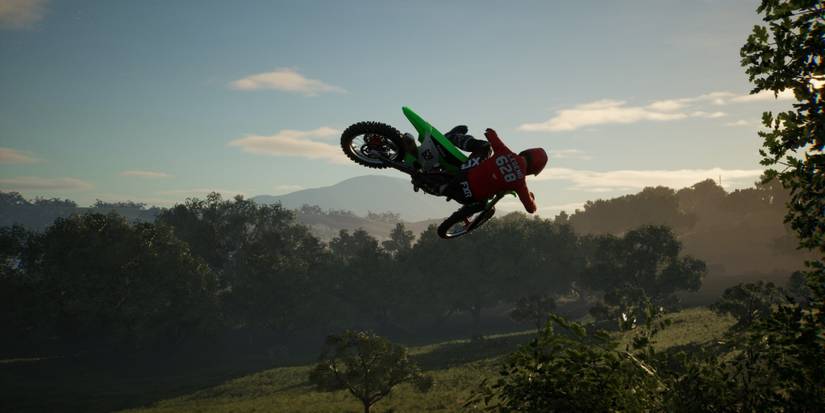 MX Vs ATV Legends - Launching up in the air