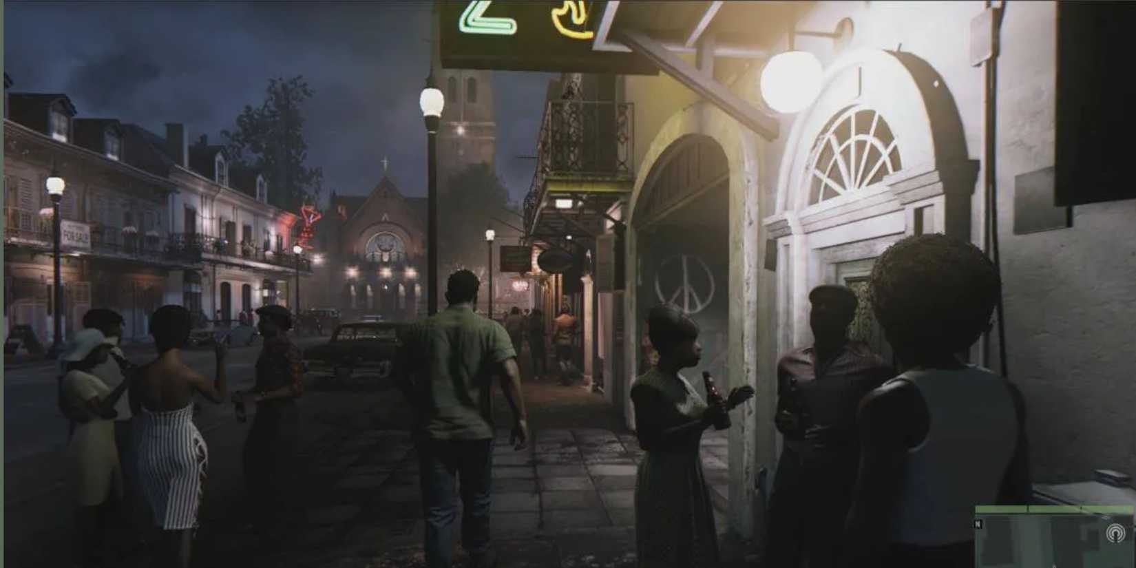 Mafia 3 Lincoln exploring the city