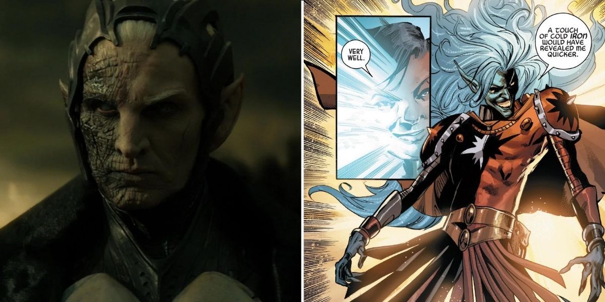 Malekith MCU vs Comics design